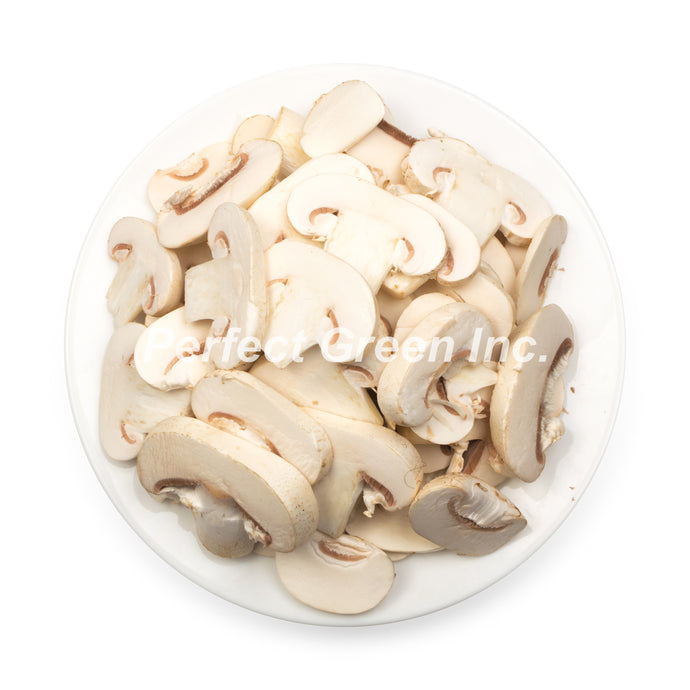 Mushroom White Sliced 5 lbs , Canada